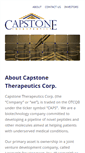 Mobile Screenshot of capstonethx.com